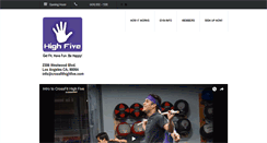 Desktop Screenshot of crossfithighfive.com
